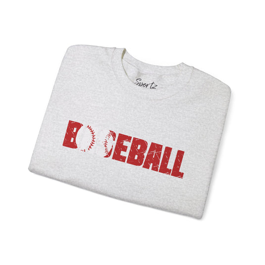 Baseball Adult Unisex Basic Crewneck Sweatshirt