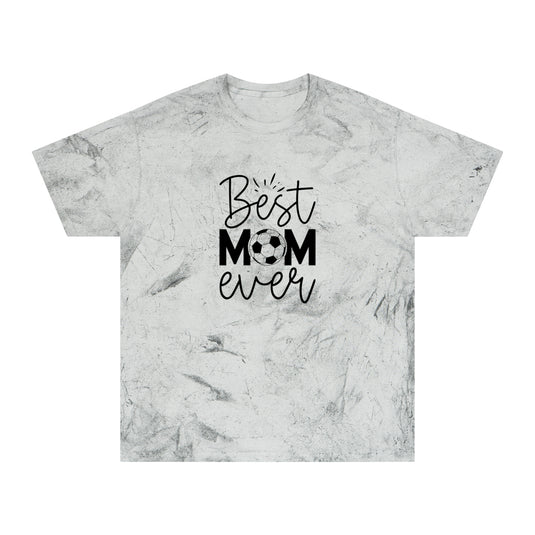 Best Mom Ever Soccer Adult Unisex Colorblast T-Shirt