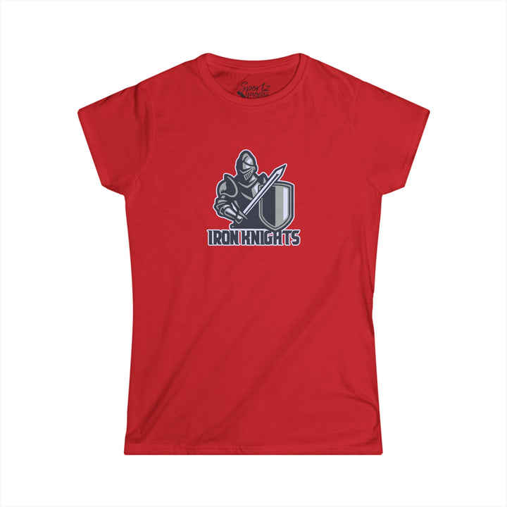 Iron Knights Adult Women's T-Shirt w/Knight Design on front only