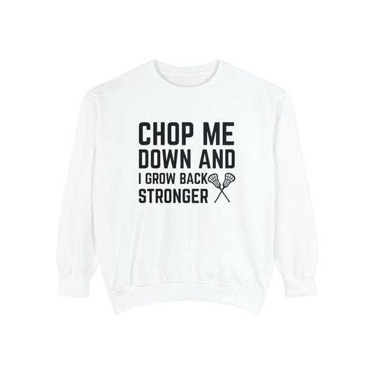 Chop Me Down Lacrosse Adult Unisex Premium Crewneck Sweatshirt