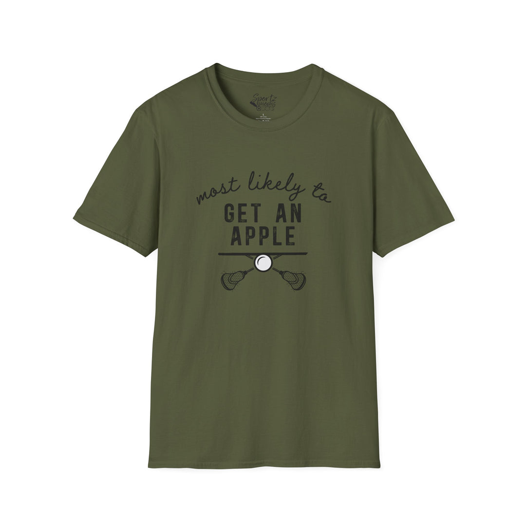 Most Likely To Lacrosse Adult Unisex T-Shirt