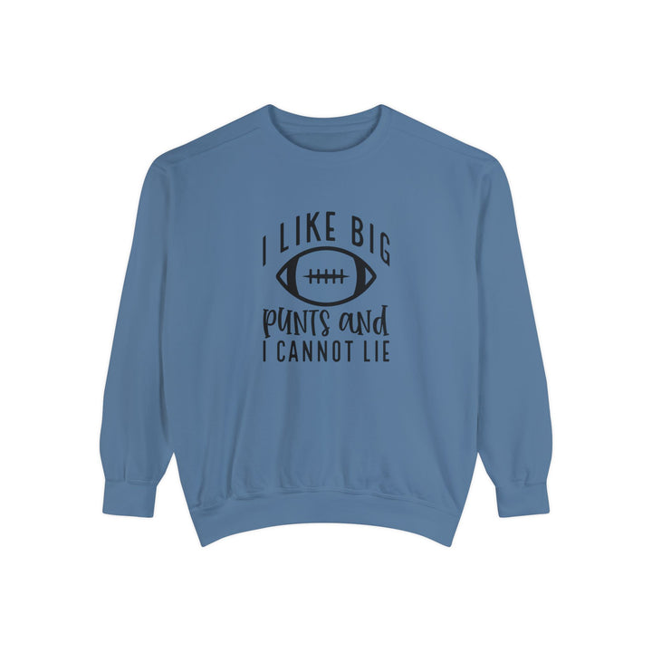 I Like Big Punts Football Adult Unisex Premium Crewneck Sweatshirt