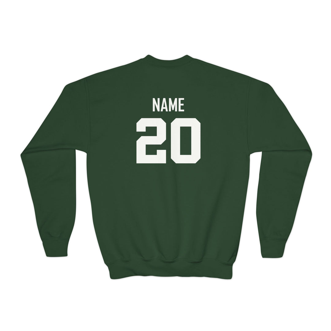 Coaler Youth Baseball Unisex Youth Crewneck Sweatshirt