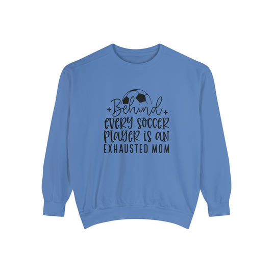 Behind Every Soccer Player Adult Unisex Premium Crewneck Sweatshirt