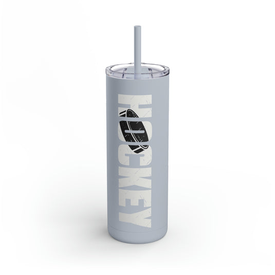 Hockey 20oz Skinny Matte Tumbler