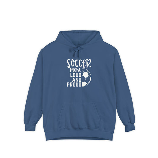 Soccer Mom Loud and Proud Adult Unisex Premium Hooded Sweatshirt