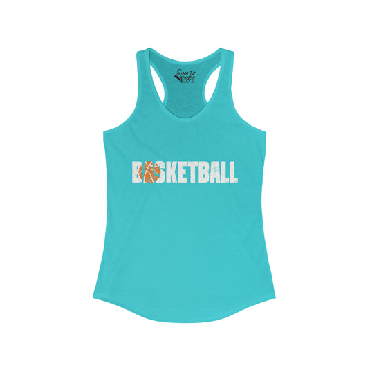 Basketball Adult Women's Racerback Tank