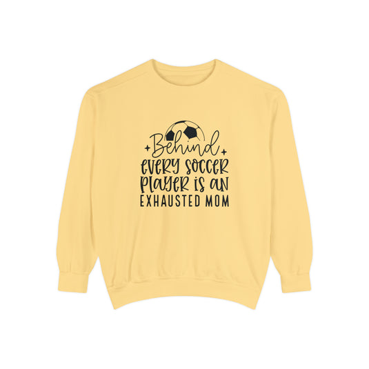 Behind Every Soccer Player Adult Unisex Premium Crewneck Sweatshirt