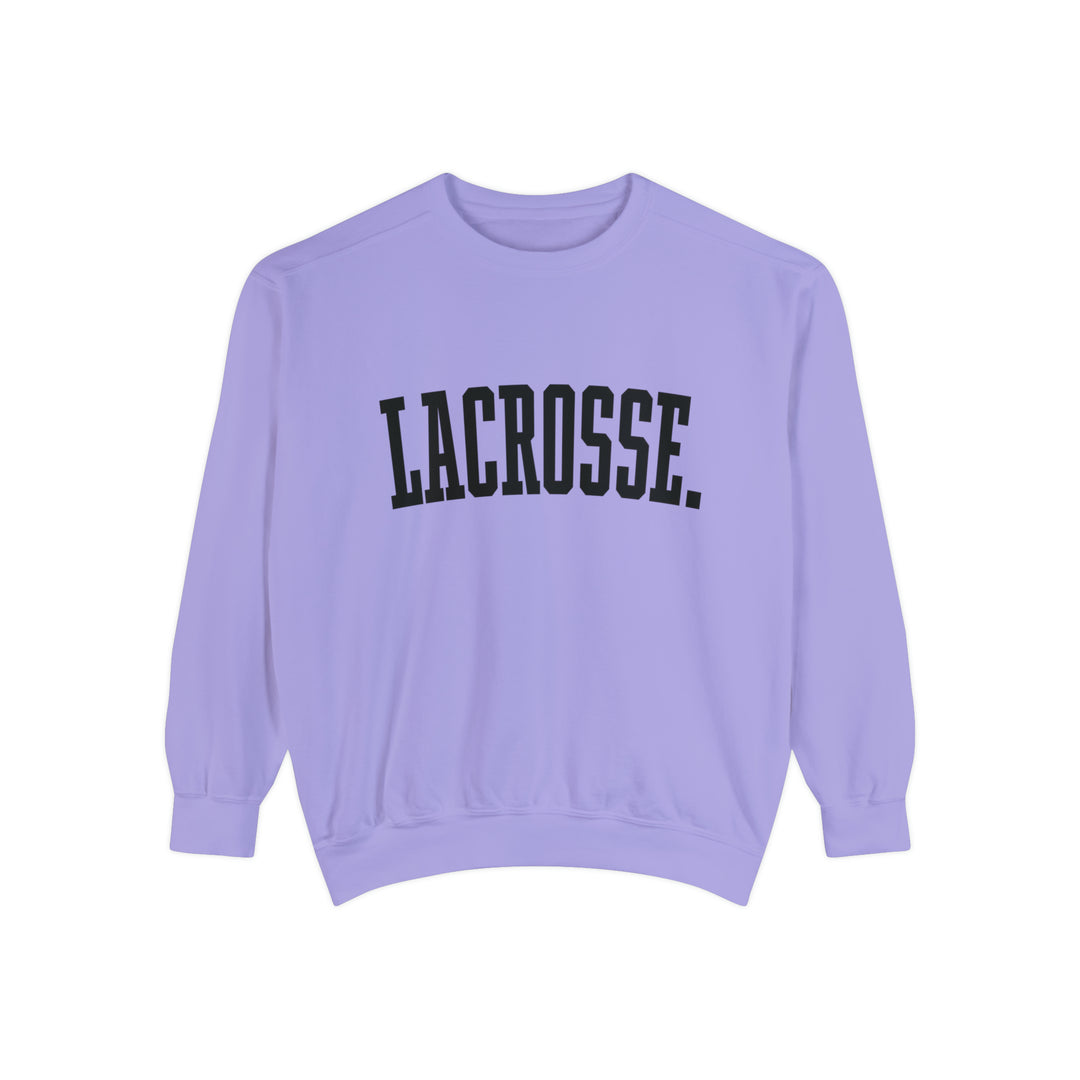 Tall Design Lacrosse Adult Unisex Premium Crewneck Sweatshirt