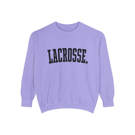 Tall Design Lacrosse Adult Unisex Premium Crewneck Sweatshirt