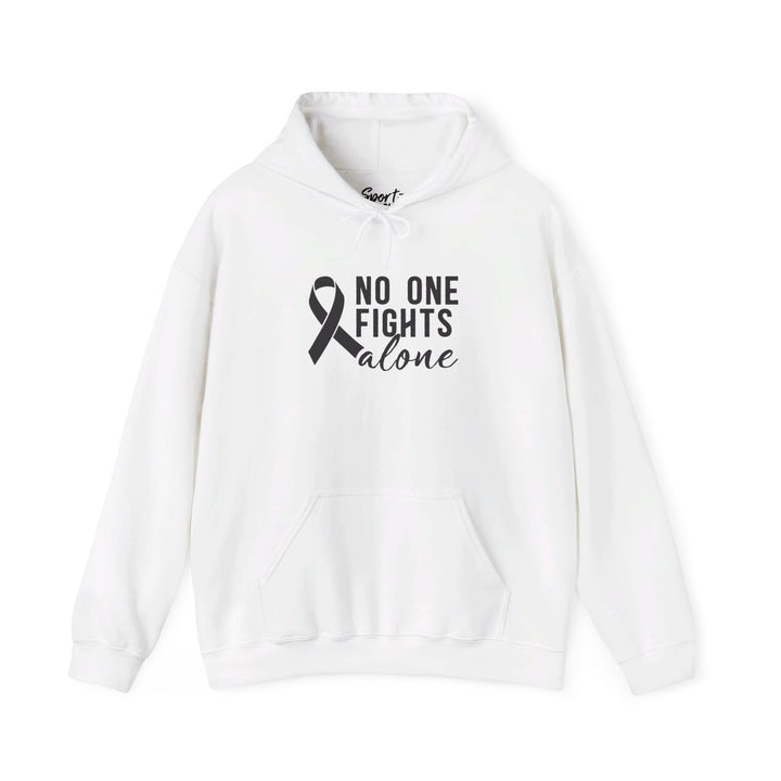 No One Fights Alone Adult Unisex Hooded Sweatshirt