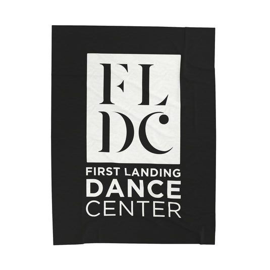 First Landing Dance Center Velveteen Plush Blanket