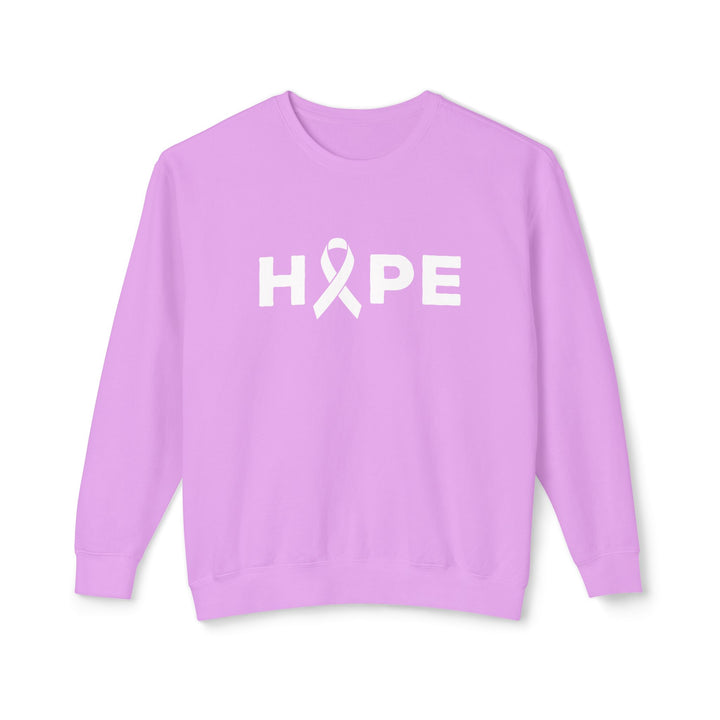 Hope Ribbon Adult Unisex Premium Crewneck Sweatshirt
