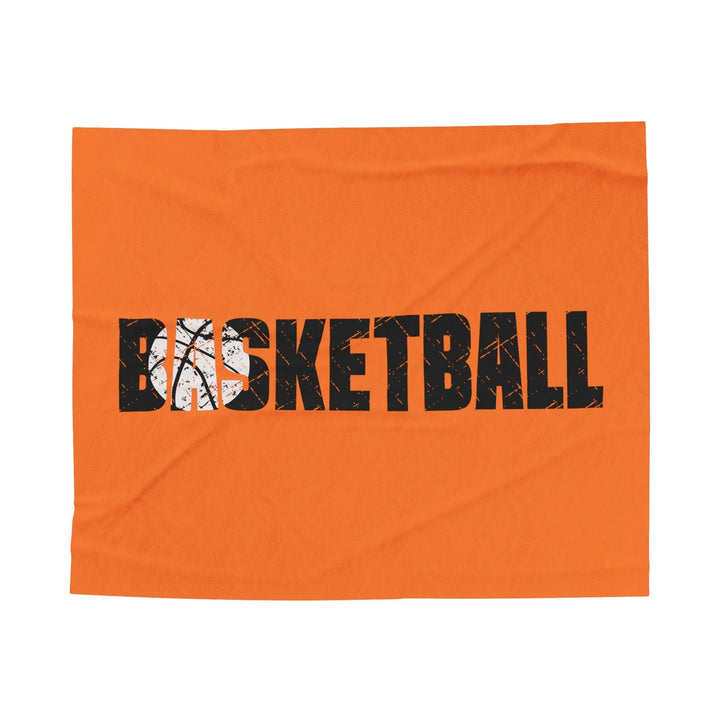 Basketball Plush Blanket