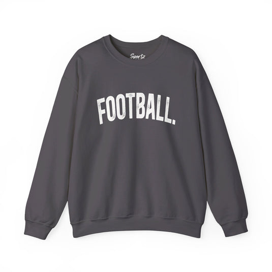 Rustic Design Football Adult Unisex Basic Crewneck Sweatshirt