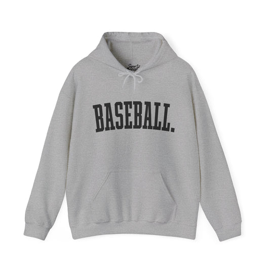 Tall Design Baseball Adult Unisex Basic Hooded Sweatshirt