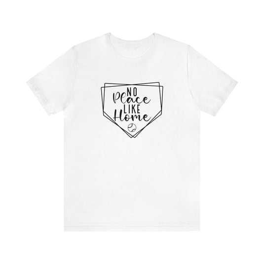 No Place Like Home Baseball Adult Unisex Mid-Level T-Shirt