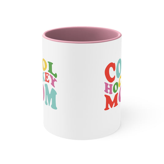 Cool Hockey Mom 11oz Accent Mug