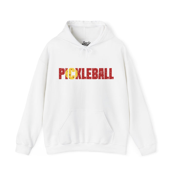 Pickleball Adult Unisex Hooded Sweatshirt