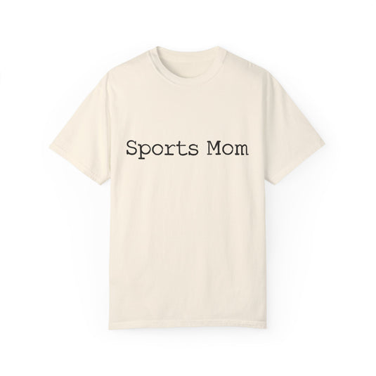 Sports Mom Adult Unisex Premium T-Shirt - Typewriter Design