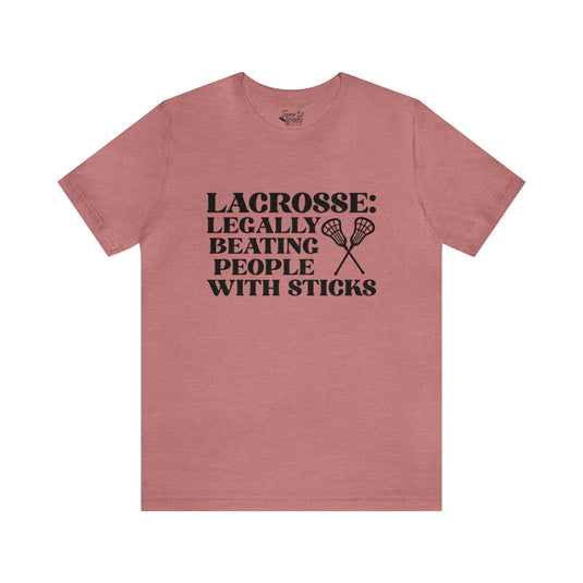 Lacrosse Legally Adult Unisex Mid-Level T-Shirt