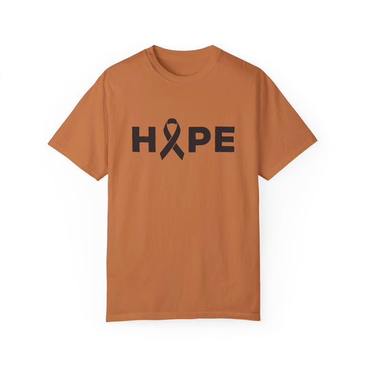 Hope Cancer Ribbon Adult Unisex Premium T-Shirt