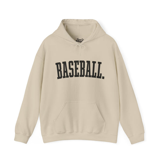 Tall Design Baseball Adult Unisex Basic Hooded Sweatshirt