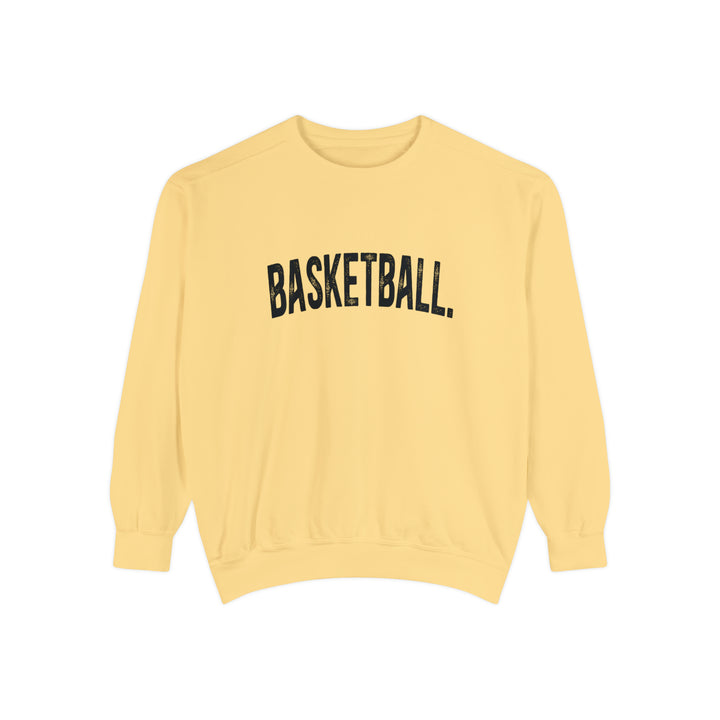 Rustic Design Basketball Adult Unisex Premium Crewneck Sweatshirt