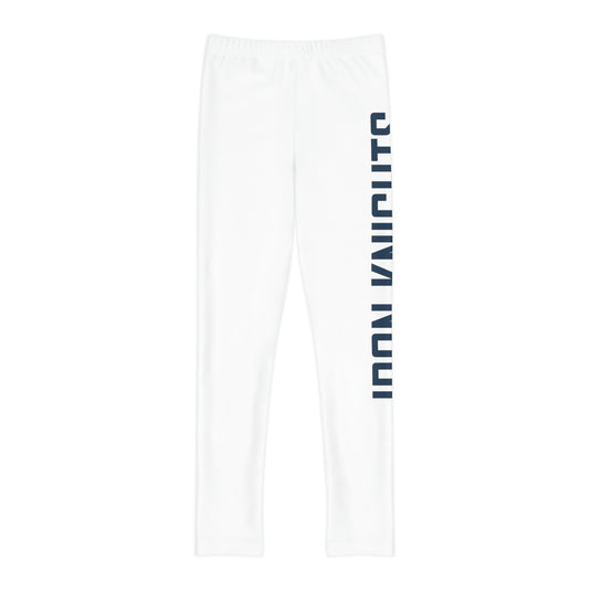 Iron Knights Youth Full-Length Leggings - White