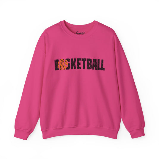 Basketball Adult Unisex Basic Crewneck Sweatshirt