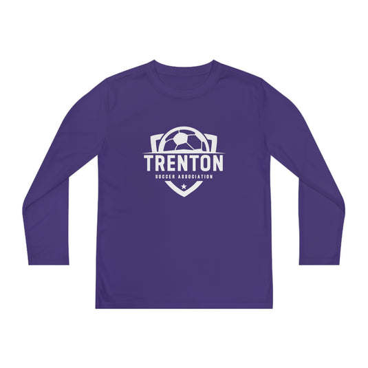 Trenton Soccer Association Unisex Youth Long Sleeve Competitor Moisture Wicking Shirt