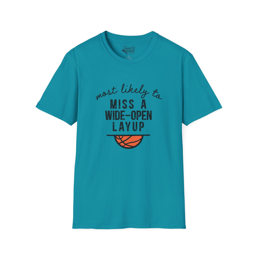 Most Likely To Basketball Adult Unisex T-Shirt