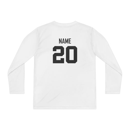 Greater Latrobe Girls Soccer Unisex Youth Long Sleeve Moisture Wicking Shirt