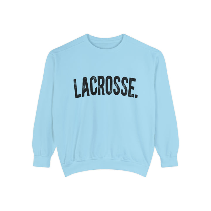 Rustic Design Lacrosse Adult Unisex Premium Crewneck Sweatshirt