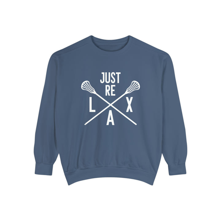 Just Re LAX Lacrosse Adult Unisex Premium Crewneck Sweatshirt