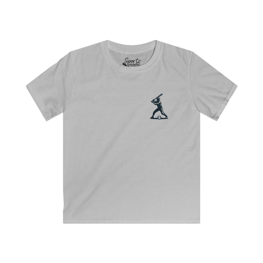 Raised in a Cage Baseball Unisex Youth Basic T-Shirt