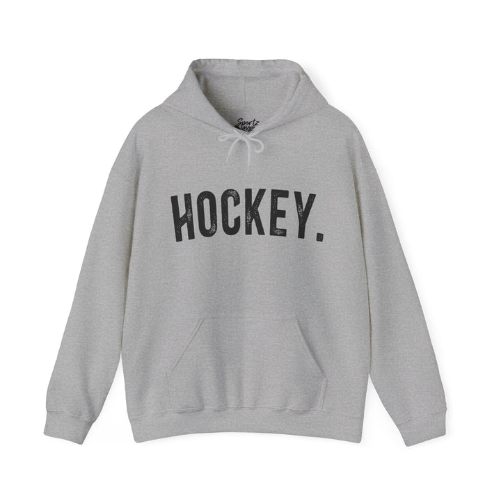 Rustic Design Hockey Adult Unisex Hooded Sweatshirt