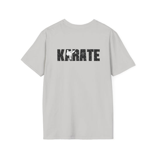 Key Martial Arts Unisex Adult Basic T-Shirt - Karate on Back