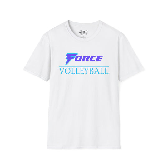 Force Volleyball Club Unisex Adult Basic T-Shirt