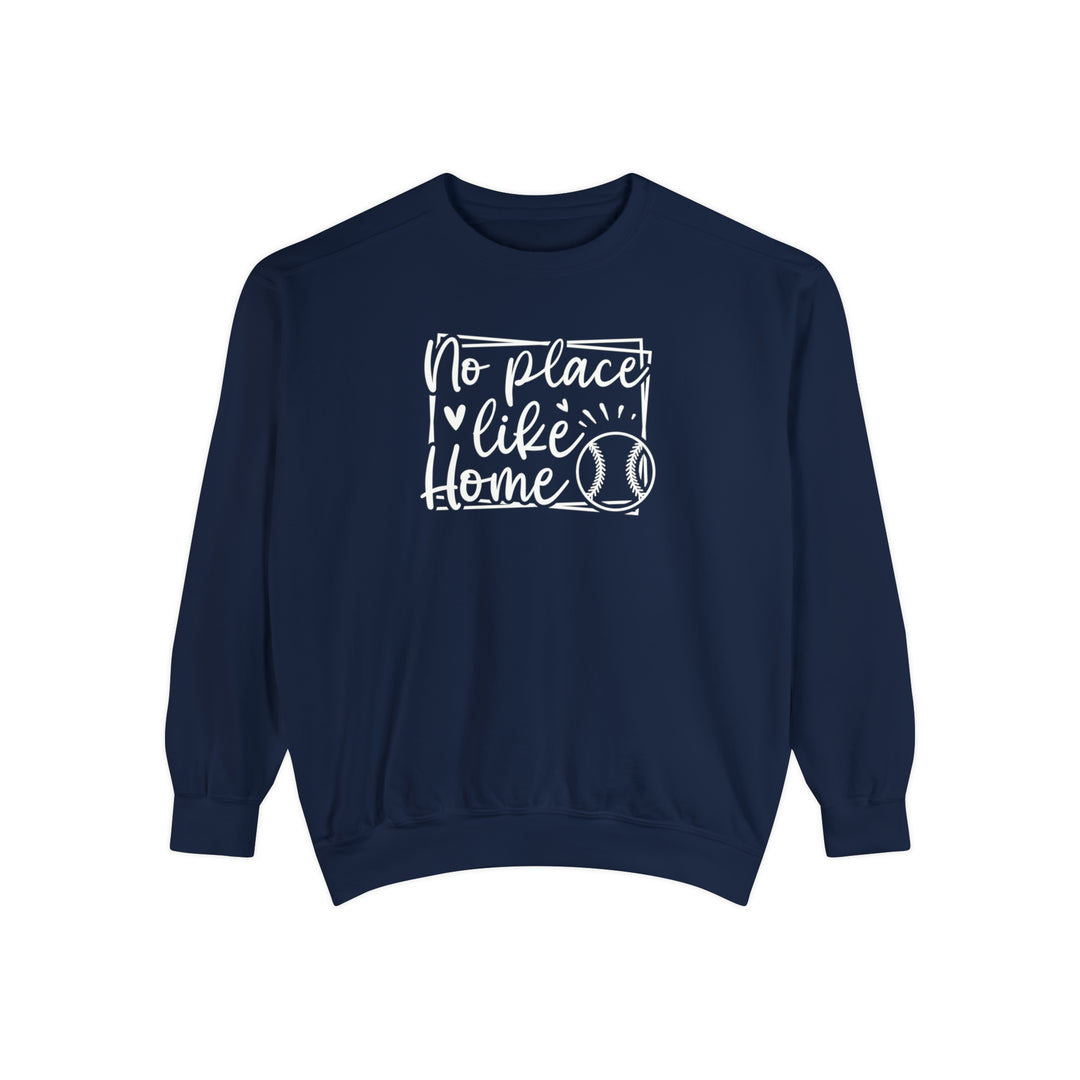 No Place Like Home Baseball Adult Unisex Premium Crewneck Sweatshirt