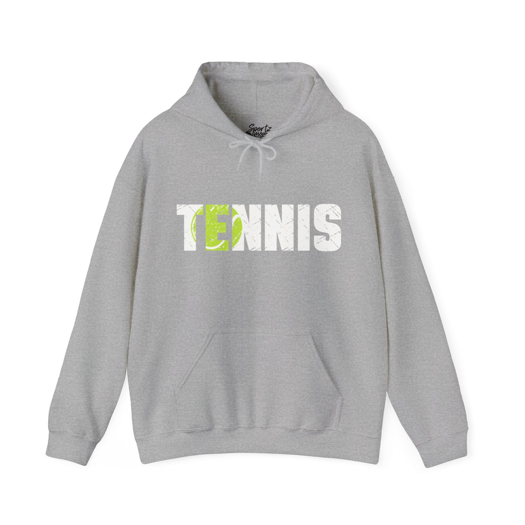 Tennis Adult Unisex Hooded Sweatshirt