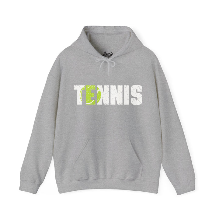 Tennis Adult Unisex Hooded Sweatshirt