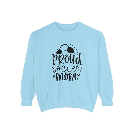 Proud Soccer Mom Adult Unisex Premium Crewneck Sweatshirt