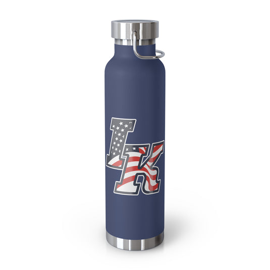 Iron Knights 22oz Bottle - w/Flag Design Only