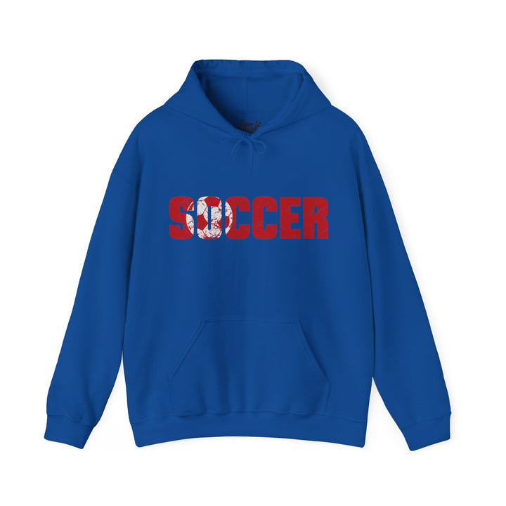 Soccer Adult Unisex Hooded Sweatshirt