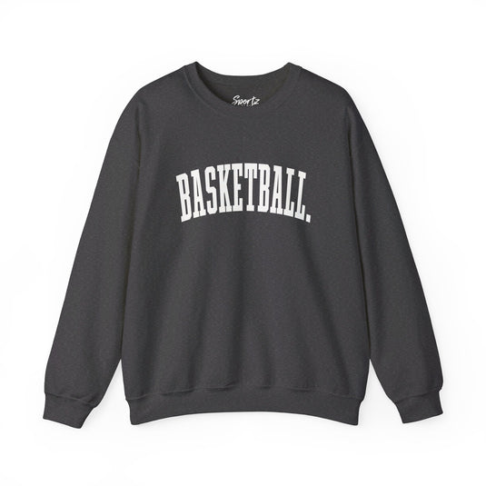 Tall Design Basketball Adult Unisex Basic Crewneck Sweatshirt