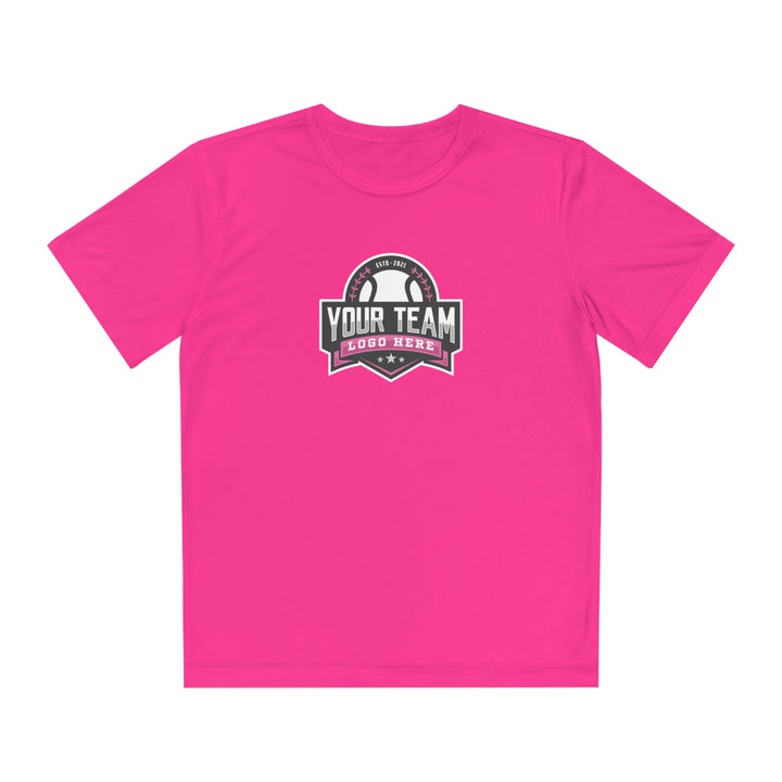 Unisex Youth Short Sleeve Competitor Moisture Wicking T-Shirt Color Options 1