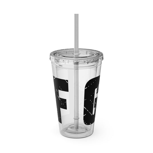 Golf 16 oz Sunsplash Tumbler with Straw