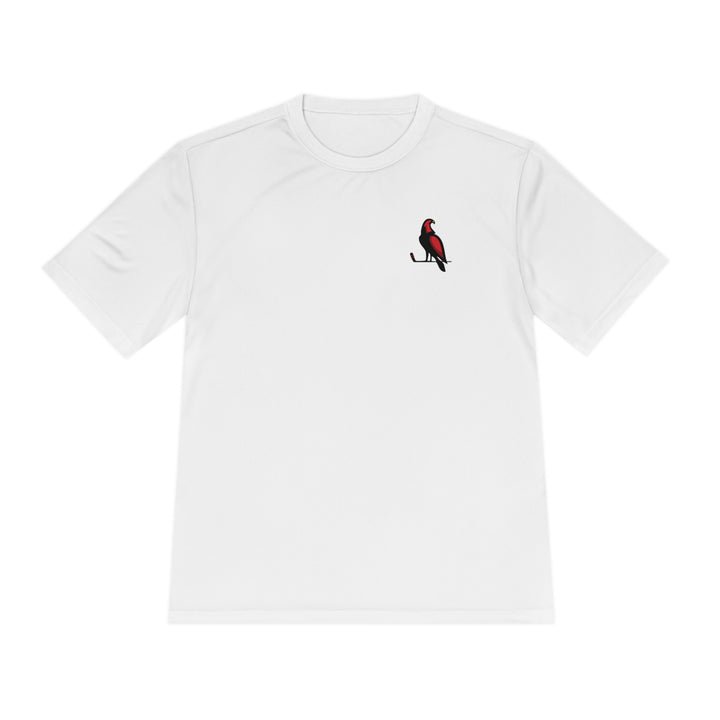 Wheeling Lightningbirds Unisex Adult Moisture Wicking T-Shirt - Bird Only Logo