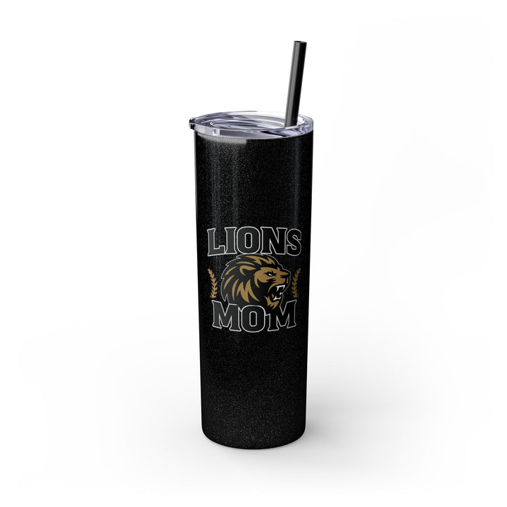 FEBA Lions Baseball Skinny Tumbler with Straw 20oz